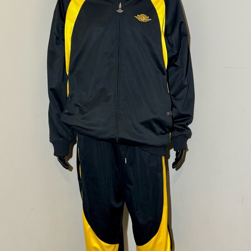 Black and Yellow Tracksuit